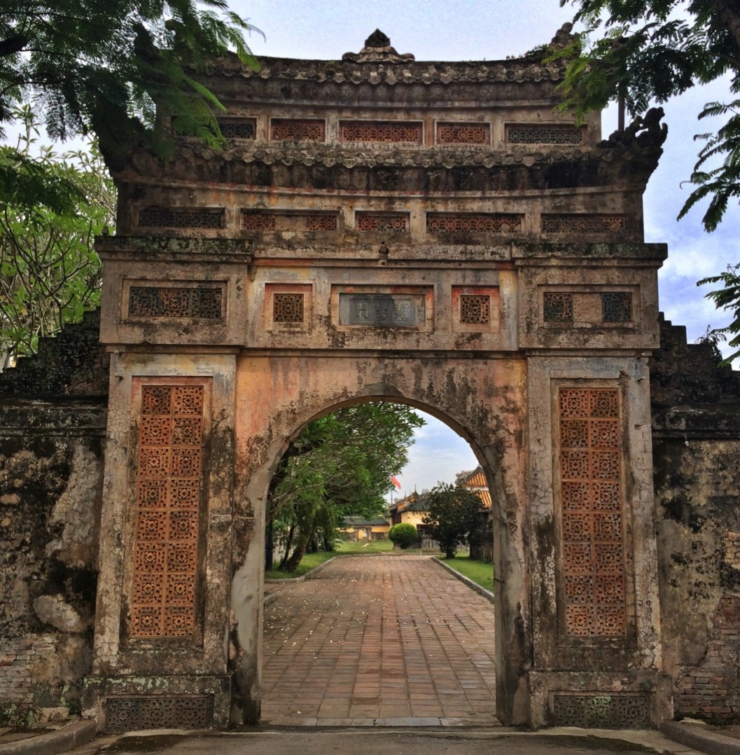 City gate hue vietnam